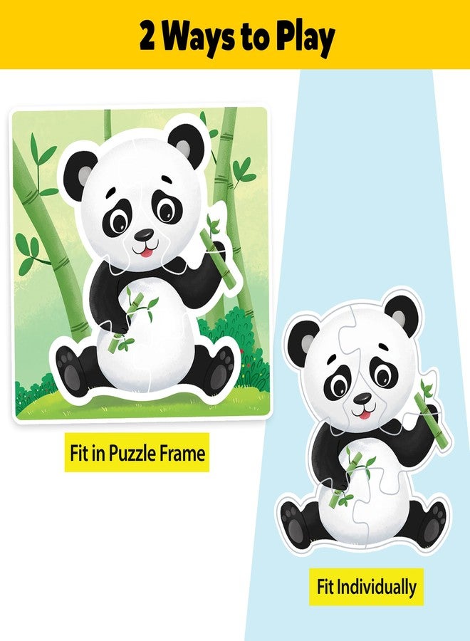 Little Berry Baby First Puzzle Game: Profession, Transport, Fruit, Vegetable & Animal | Combo Set of 6 Cardboard Puzzles with 15 Pcs Each | Montessori Educational Toys for 2 3 4 Year Old Boys & Girls - Image 4